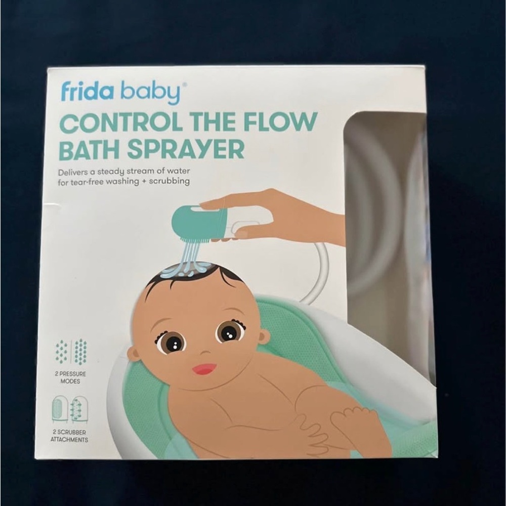 Frida baby control the flow bath sprayer